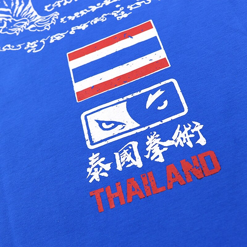 T-SHIRT MUAY THAI BLUE TIGER
