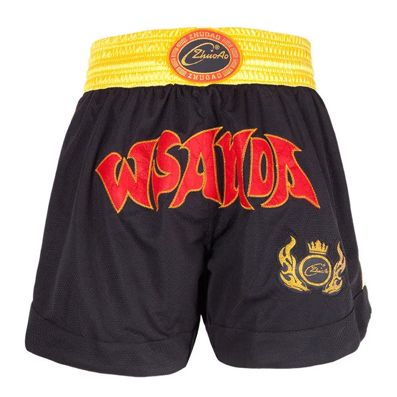 TENUE BOXE NOIRE KING