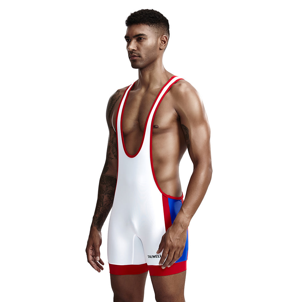 TENUE DE LUTTEUR BLANCHE