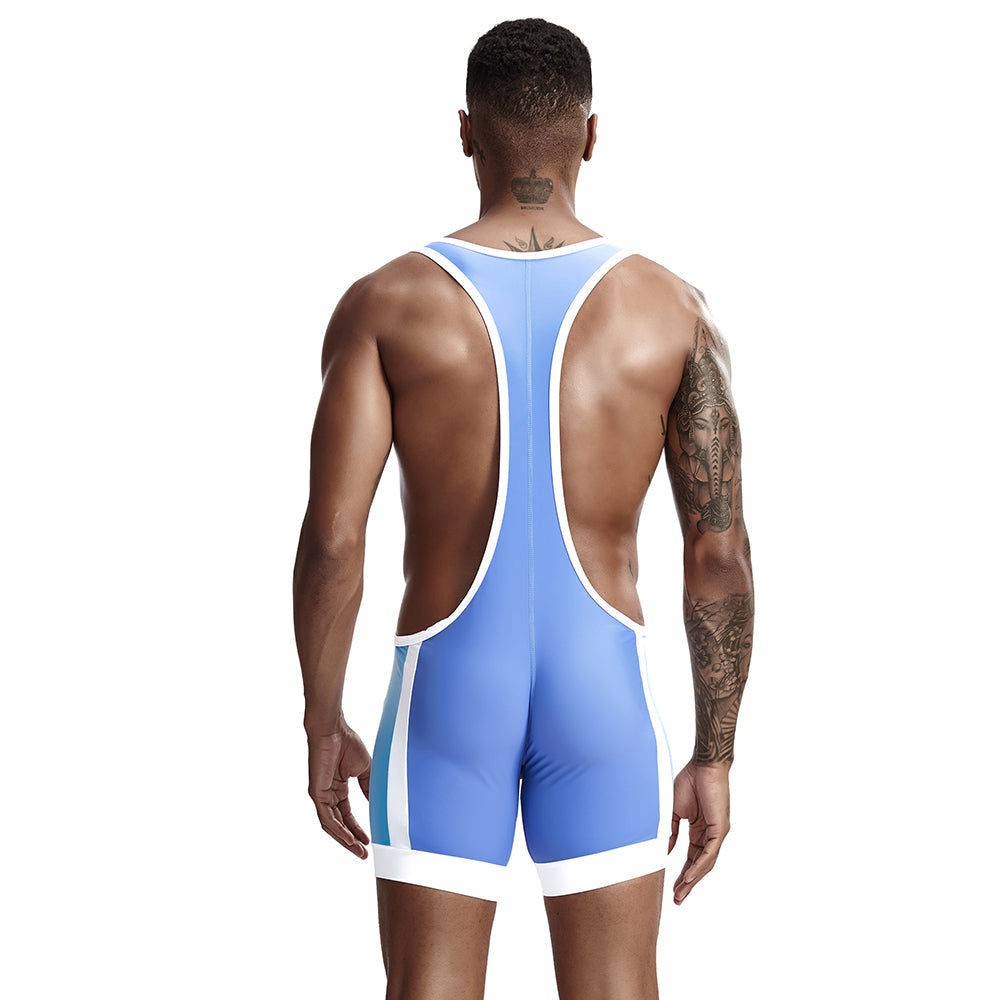 TENUE DE LUTTEUR SKY BLUE