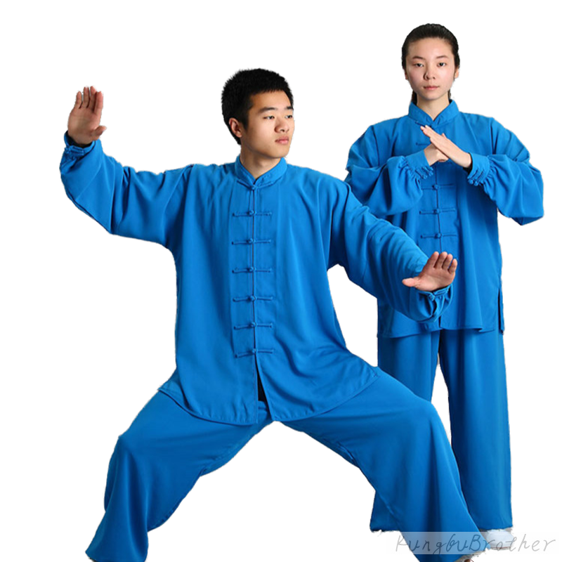 TENUE KUNG FU TRADITIONNELLE BLEU