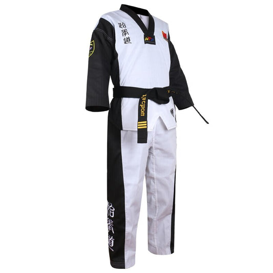 TENUE TAEKWONDO COL NOIR