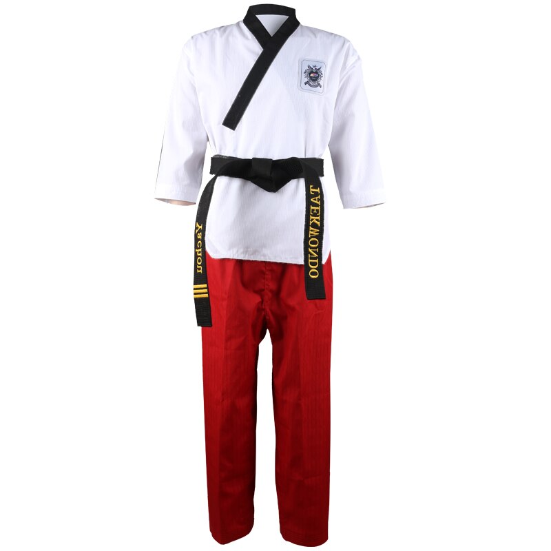 TENUE TAEKWONDO PANTALON ROUGE