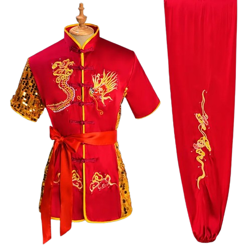 TENUE TRADITIONNELLE DRAGON ROUGE