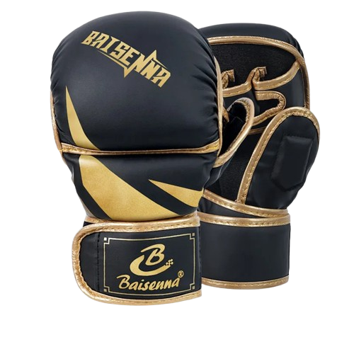 MMA GLOVES FLYING GOLD