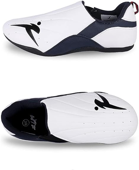 CHAUSSURES TAEKWONDO BLEU BLANC