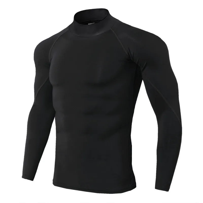 T-SHIRT DE COMPRESSION NOIR