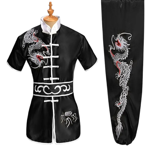 TENUE TRADITIONNELLE DRAGON NOIRE