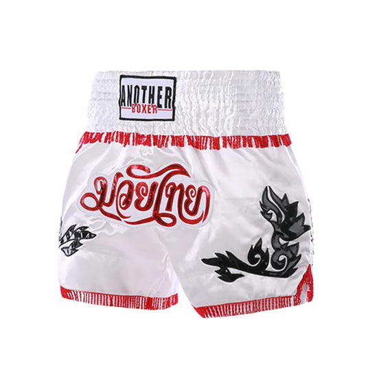 SHORT MUAY THAI ETINCELLE BLANC