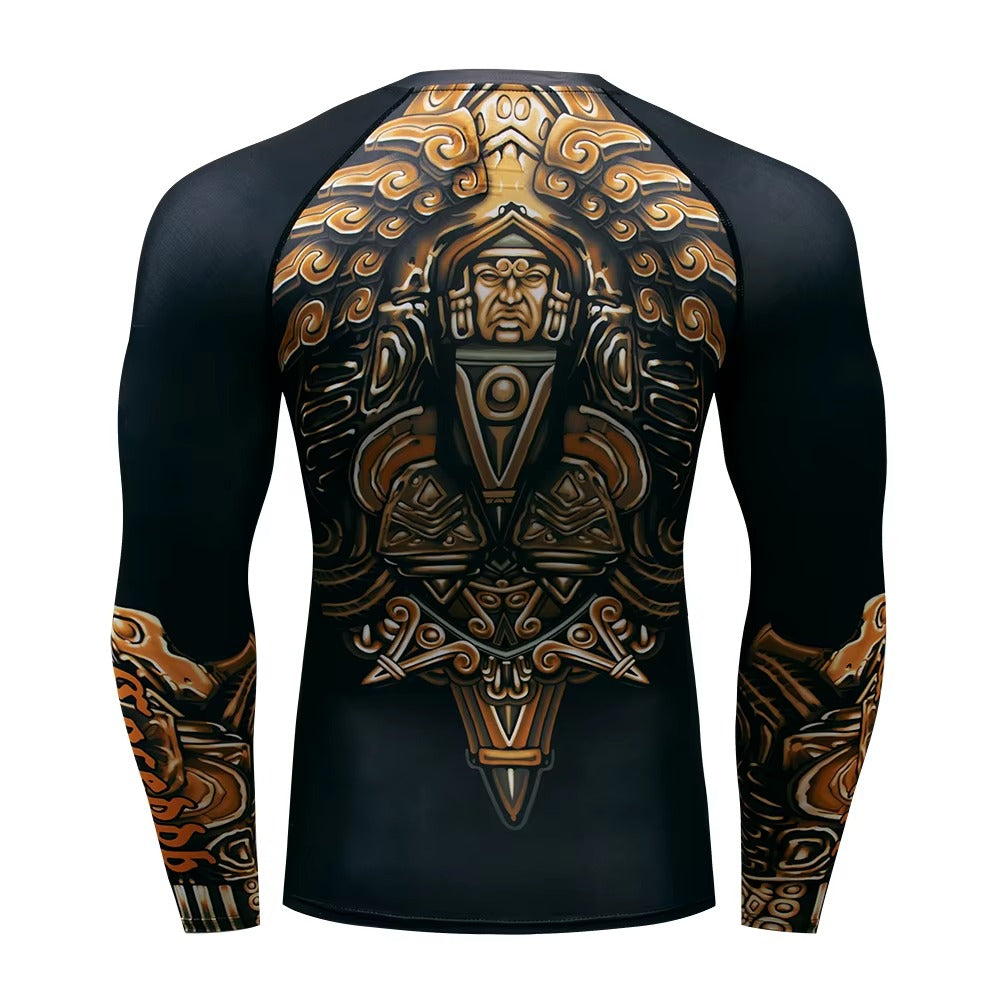 RASHGUARD MMA SKULL DEATH