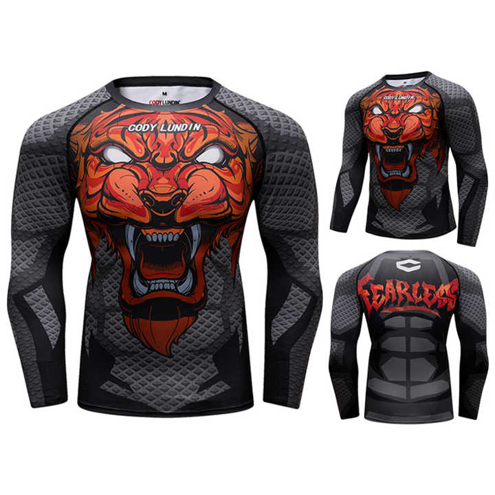 MMA RASHGUARD BEAST