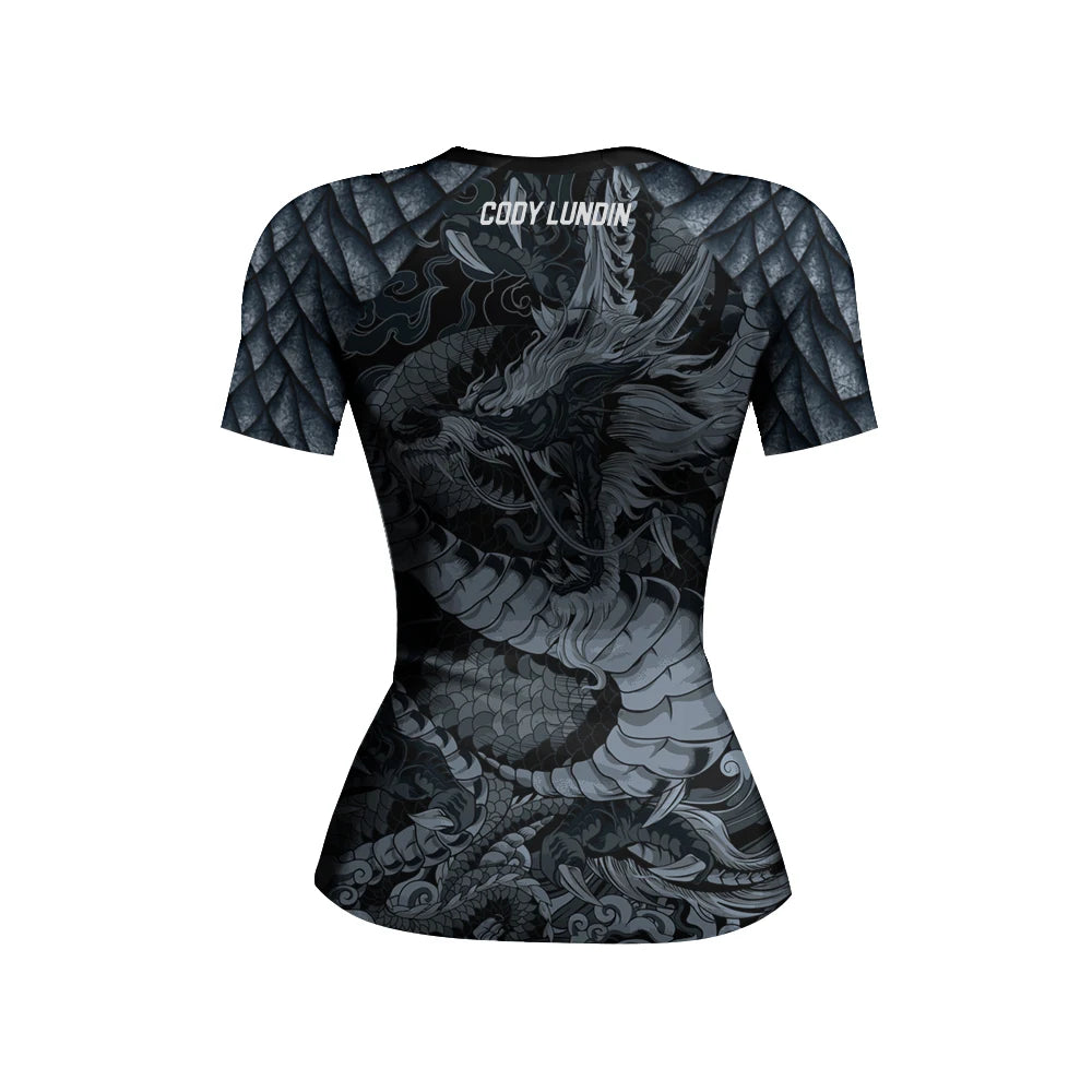 T SHIRT COMPRESSION FEMME DRAGON