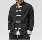 Veste kung fu noire