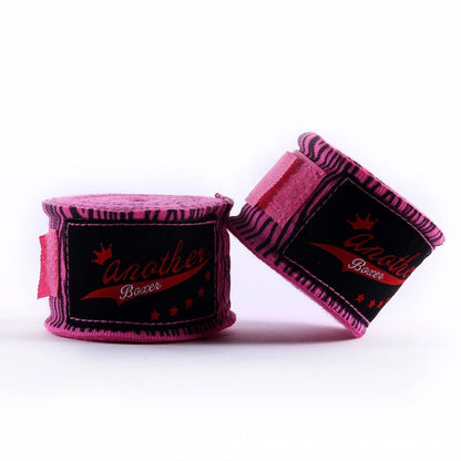 BANDAGES DE BOXE ROSE STRIPE