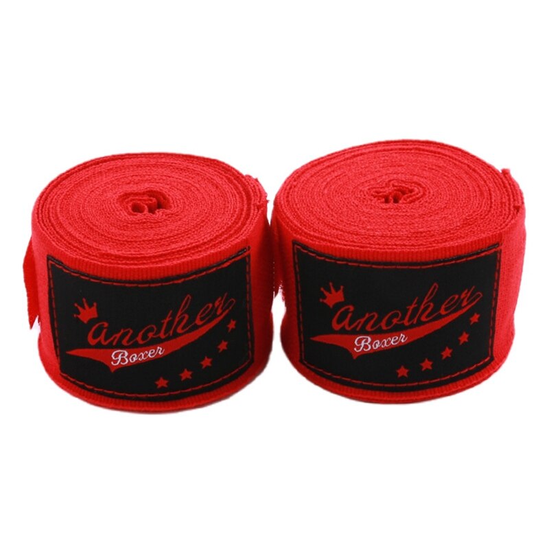 bandages de boxe rouge