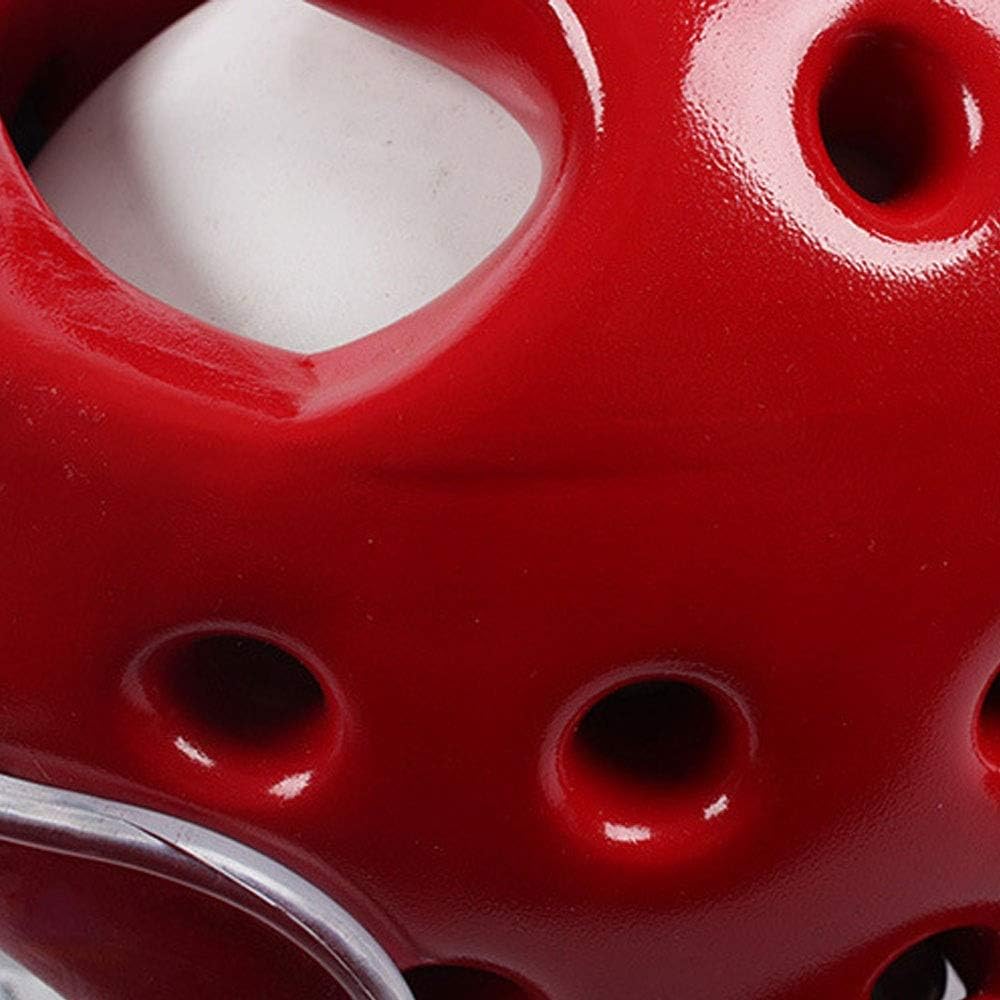 Casque De Frappe Baseball Rawlings S100 Rouge - Taille 7 3/8 - Pour Frappeur Droit