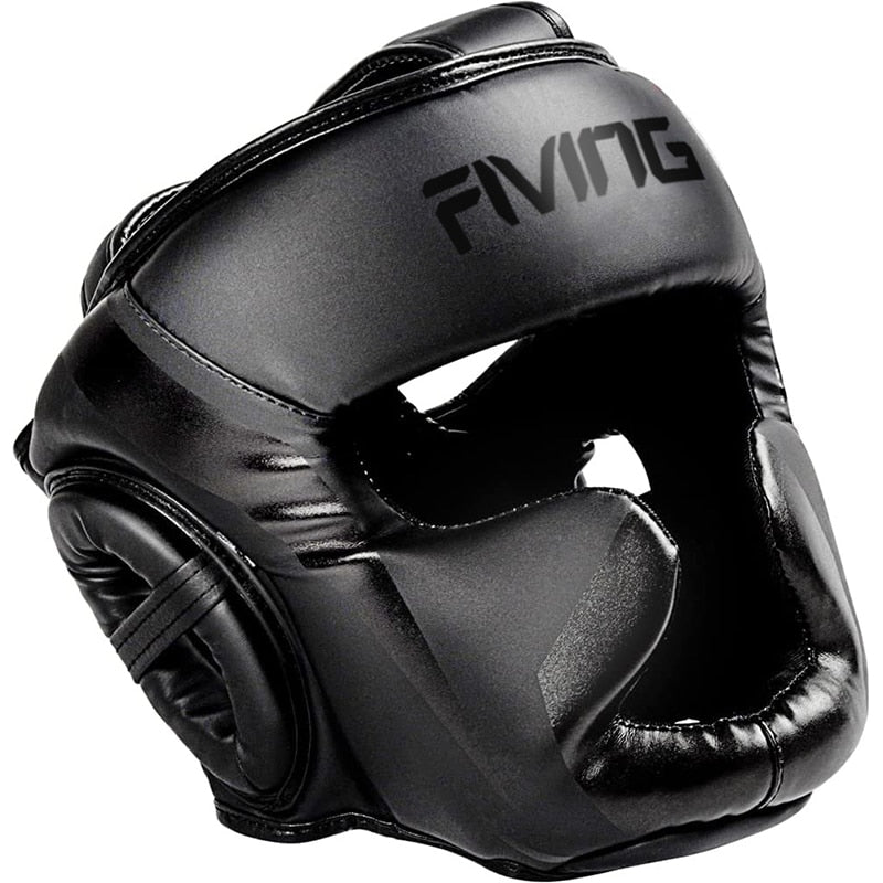 CASQUE DE BOXE FIVING NOIR