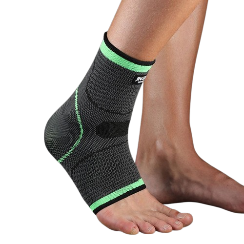 CHEVILLÈRE DE SPORT COMPRESSION VERT