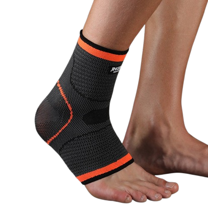 CHEVILLÈRE DE SPORT COMPRESSION ORANGE