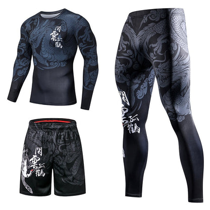 Ensemble de mma sportif
