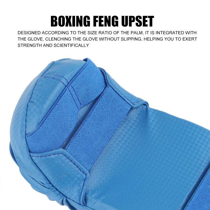 GANTS DE KARATE BLEU SANS POUCE