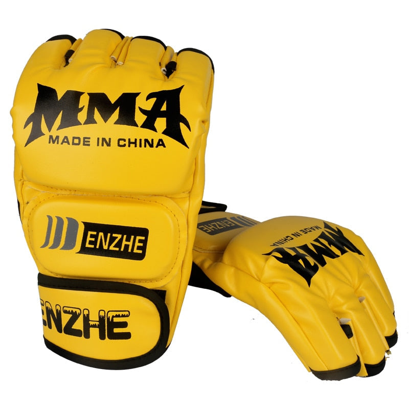 GANTS DE MMA JAUNE