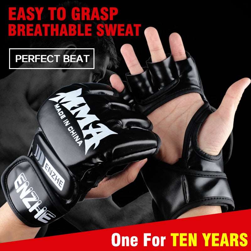 GANTS DE MMA NOIR