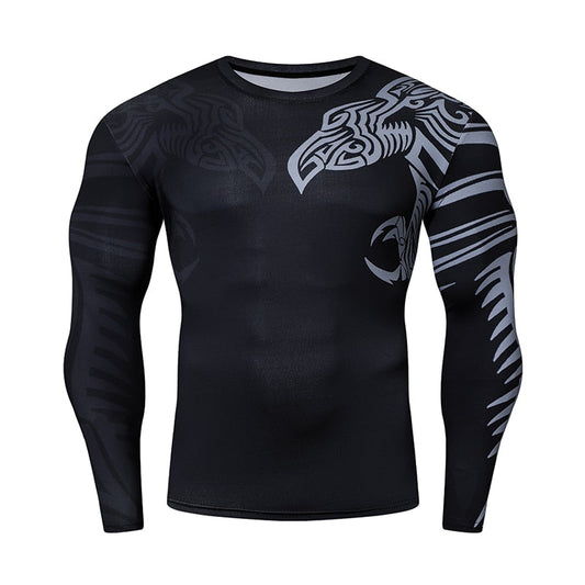 MMA RASHGUARD CHAINY