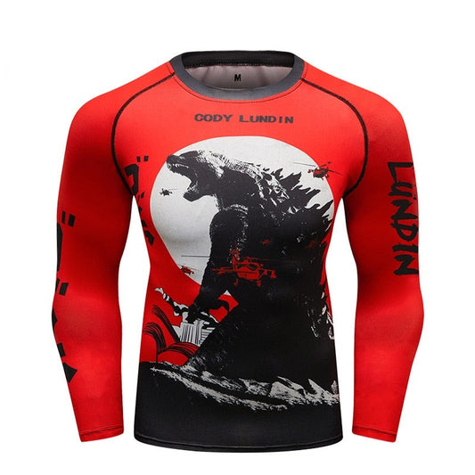 GODZILA MMA RASHGUARD