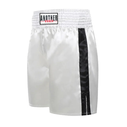 Short Boxe Anglaise Blanc Pro – Combat & Training