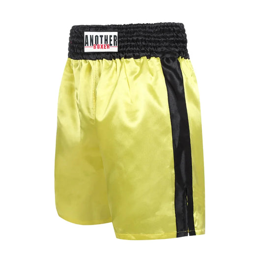 SHORT BOXE ANGLAISE JAUNE