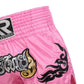 Short de boxe rose