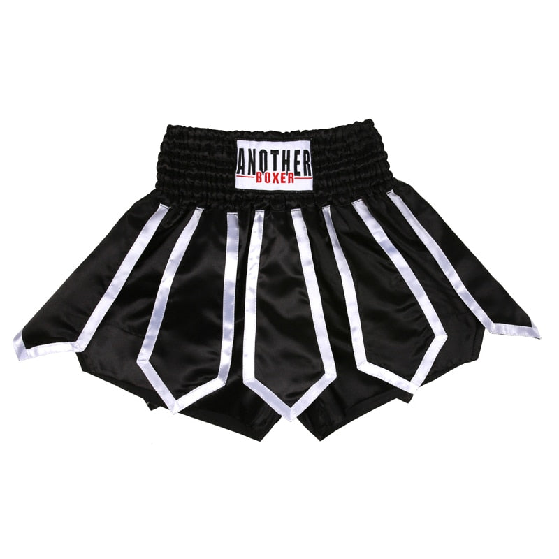 Short de boxe thai noir