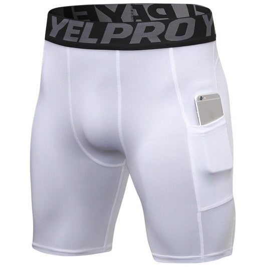 SHORT COMPRESSION BLANC
