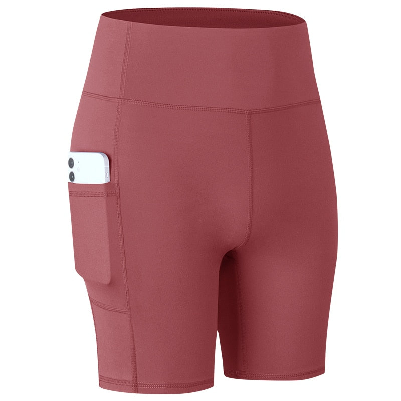 SHORT COMPRESSION FEMME BROWN