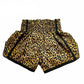 Short muay thai léopard