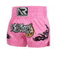 Short de boxe thai rose 