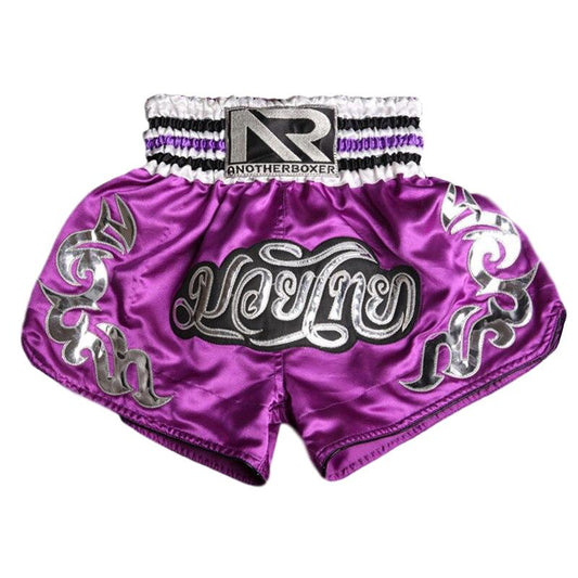 Short de muay thai violet
