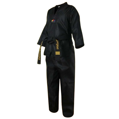 Tenue de taekwondo noire